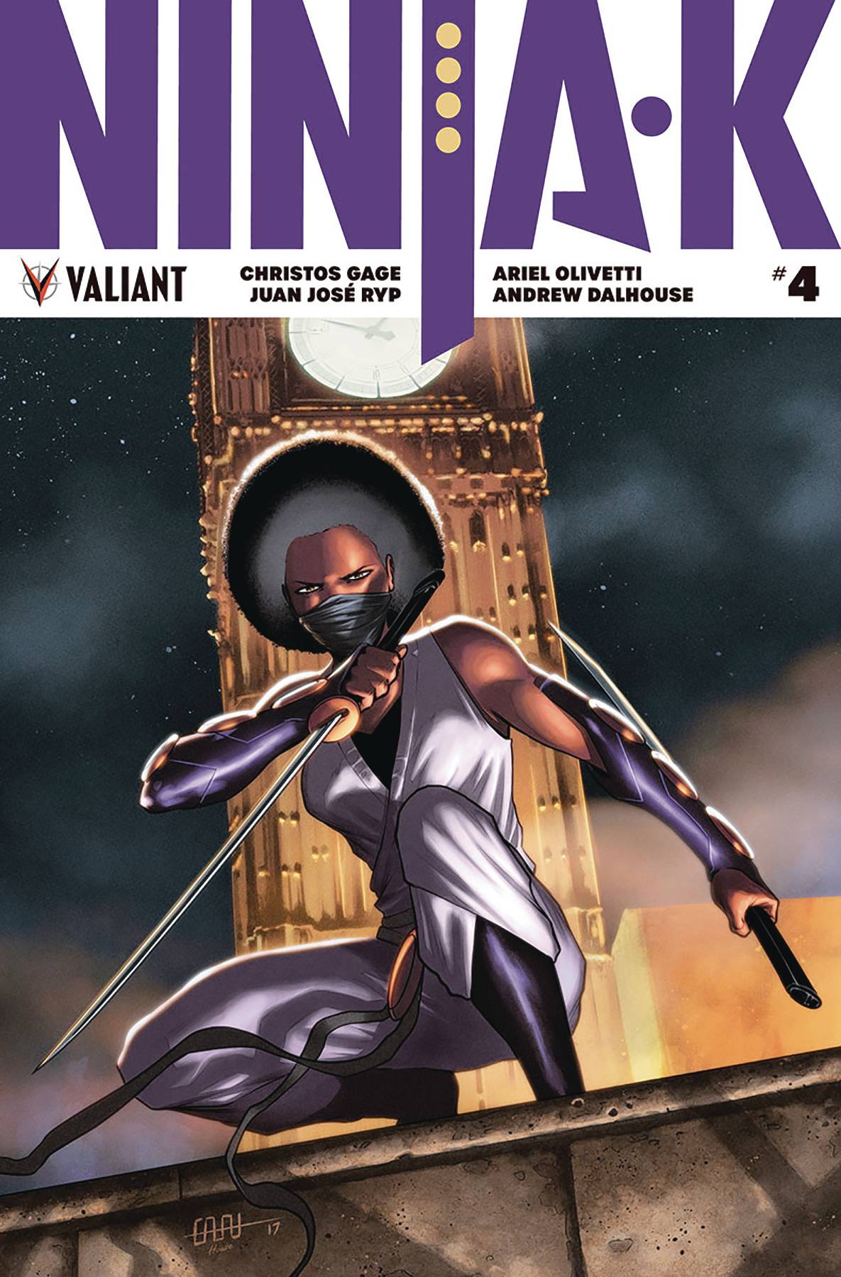 Ninja-K #  4 (Valiant Comics 2018)