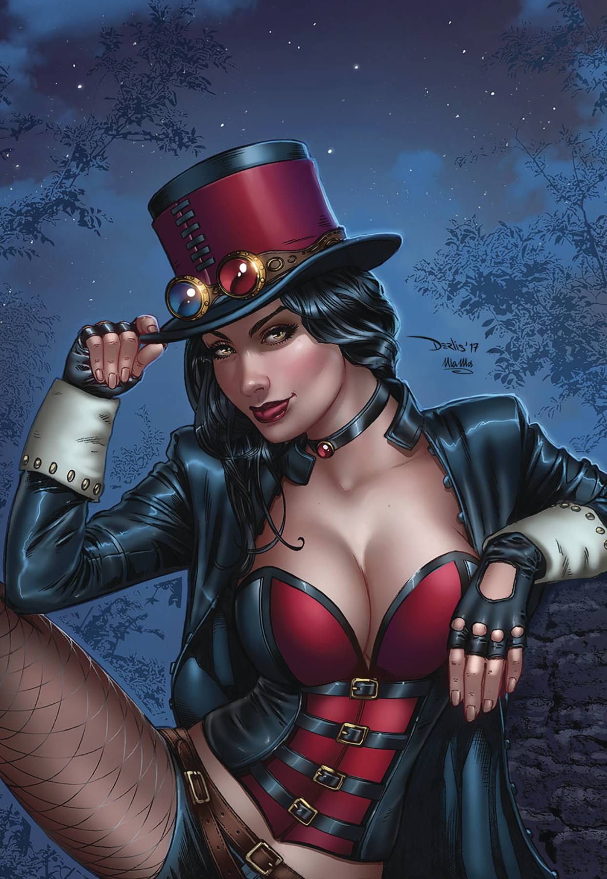 Van Helsing vs. Robyn Hood # 2 (Zenescope 2017) Cover C