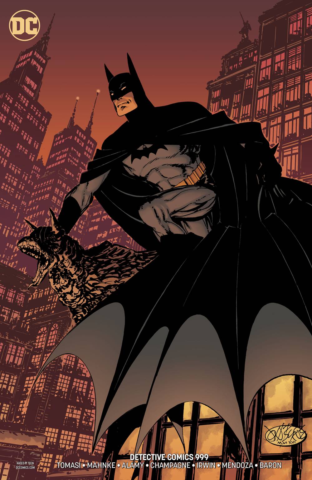 Detective Comics (2018) #  999 (DC Comics 2018) John Byrne Variant Cover