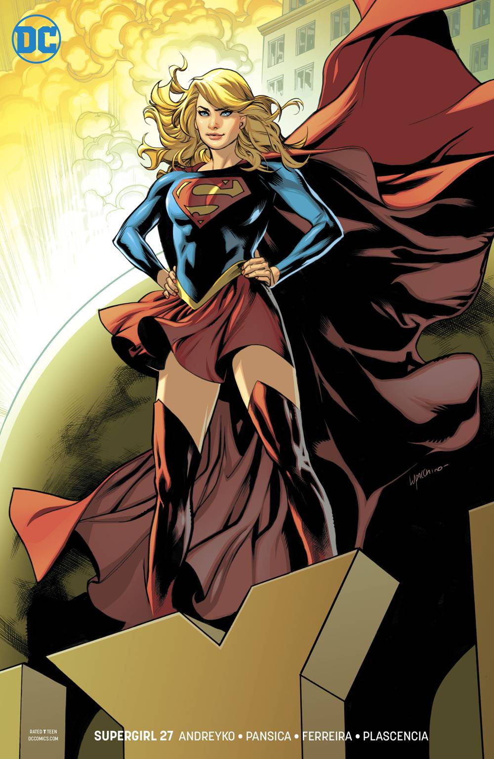 Supergirl # 27 (DC Comics 2018) Emanuela Lupacchino Variant Cover