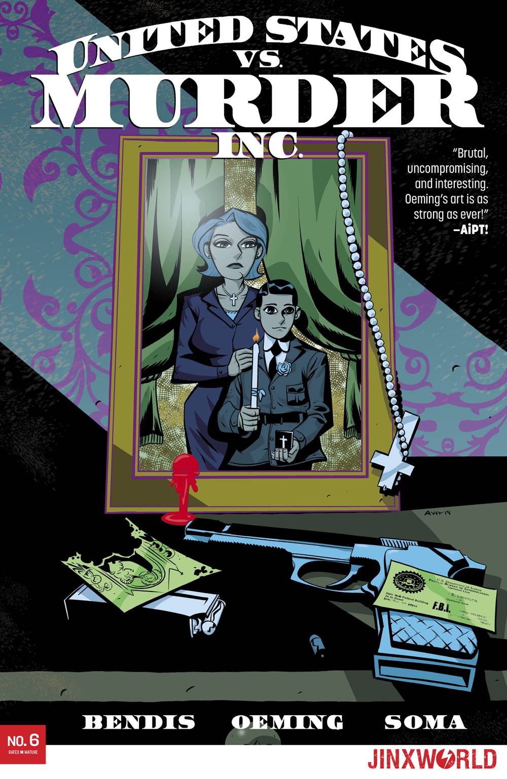 United States vs Murder Inc # 6 (Jinxworld Comics 2018)
