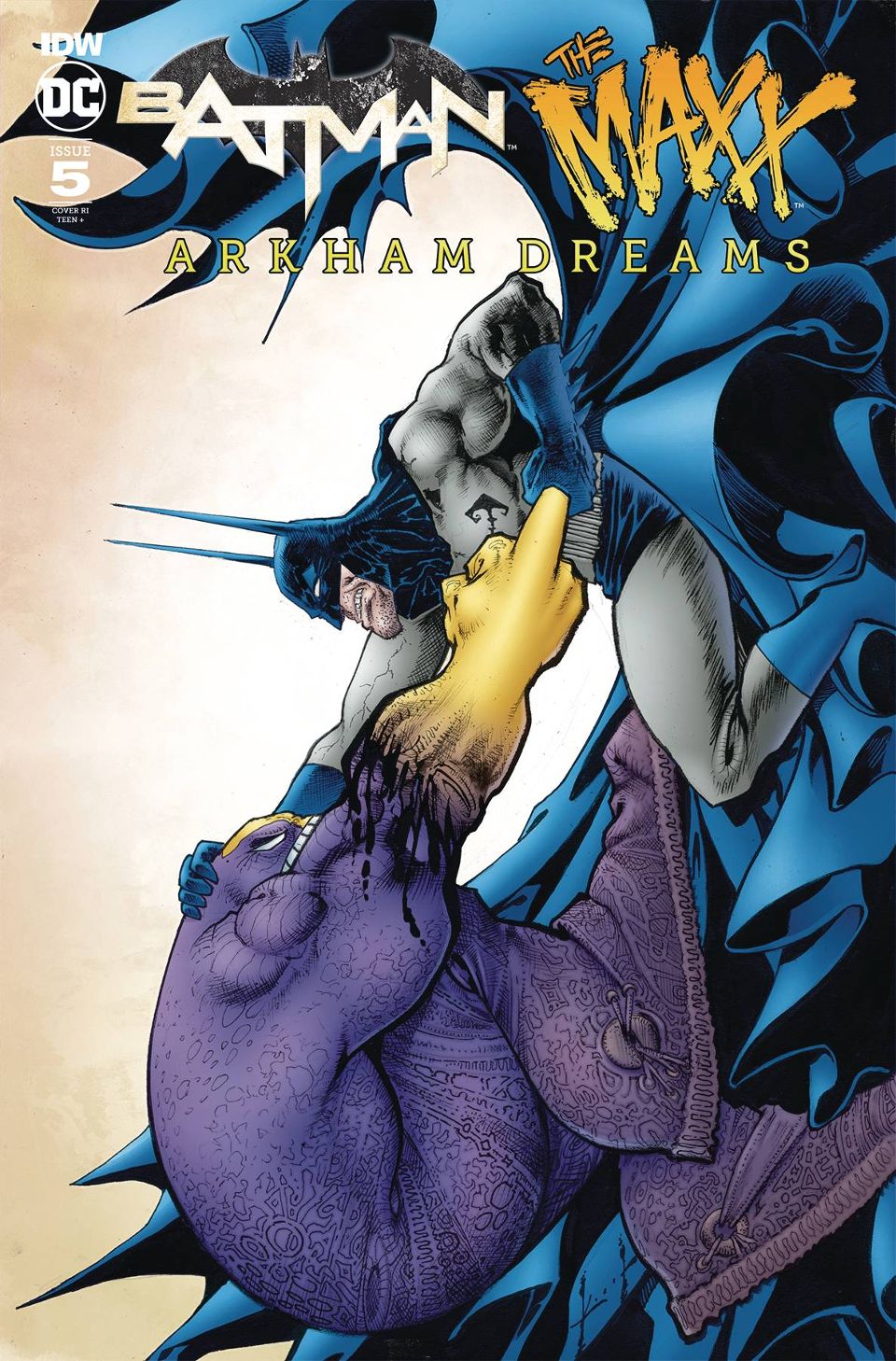 Batman The Maxx: Arkham Dreams #  5 of 5 (DC Comics/IDW Publishing 2020)