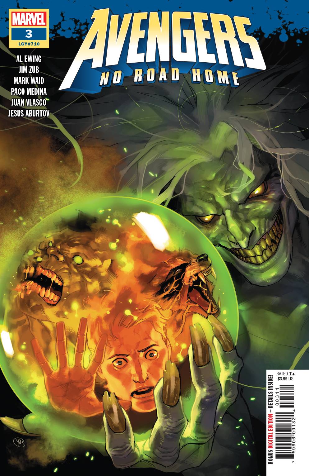 Avengers: No Road Home #  3 of 10 (Marvel Comics 2019)