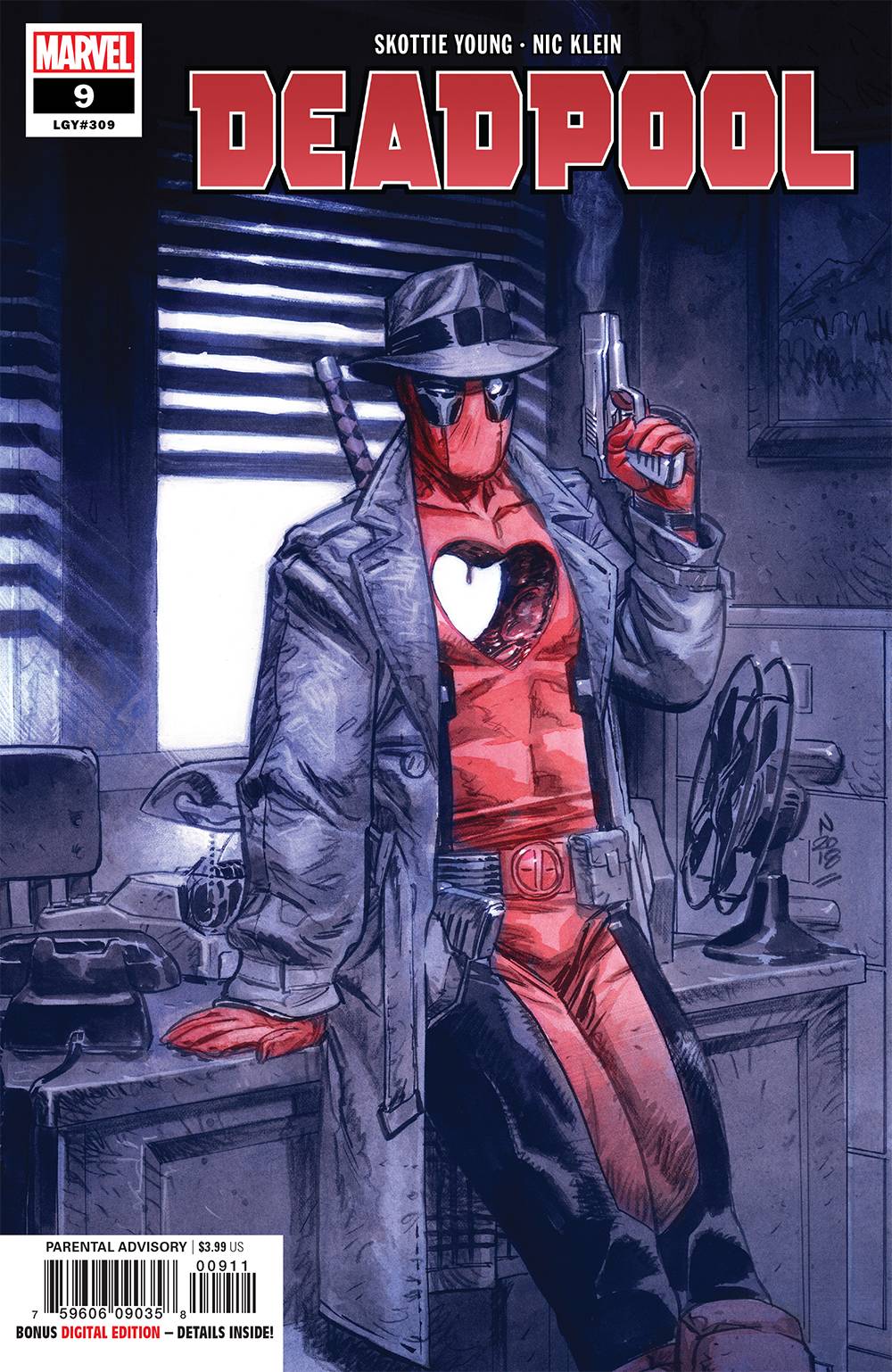 Deadpool, volume 6 #  9 (Marvel Comics 2018) First Printing