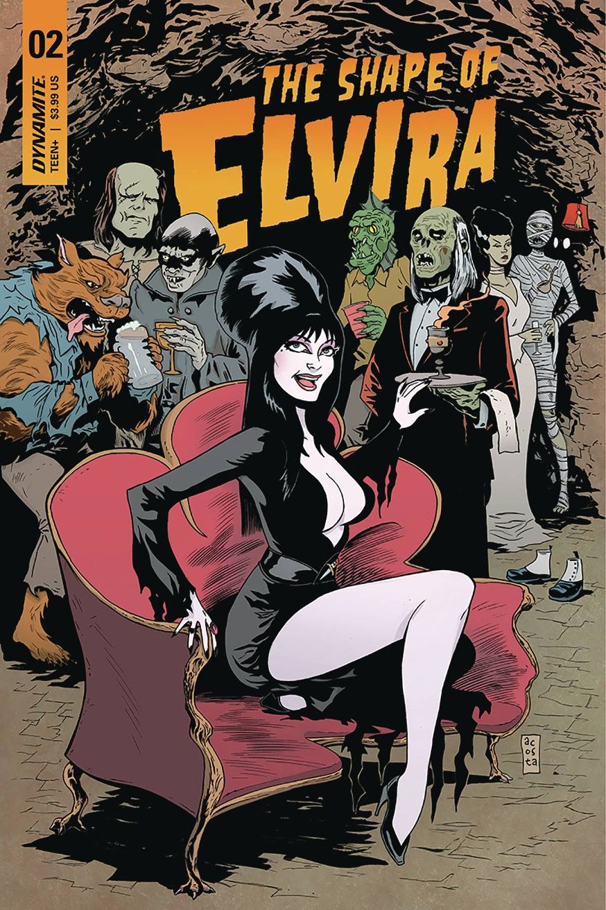 Elvira: The Shape Of Elvira #  2 of 4 (Dynamite Comics 2019) Cover C
