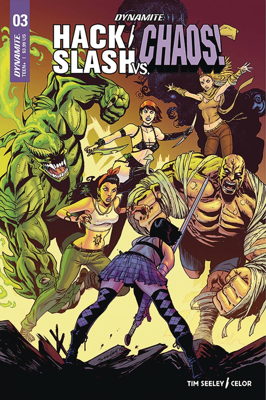 Hack Slash vs. Chaos # 3 (Dynamite Comics 2019)