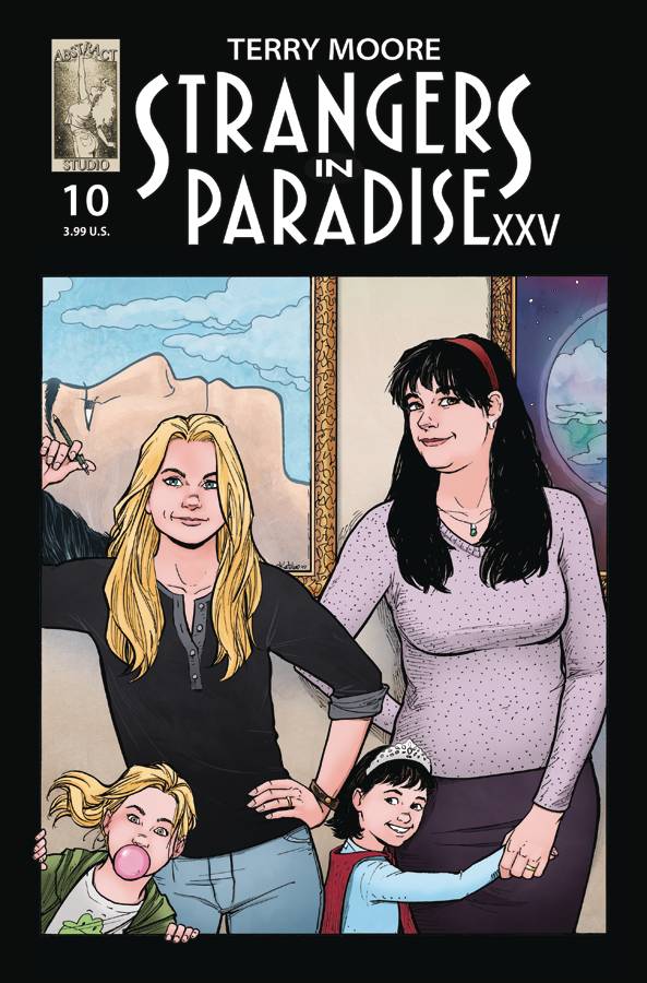 Strangers In Paradise XXV # 10 (Abstract Studio 2019)