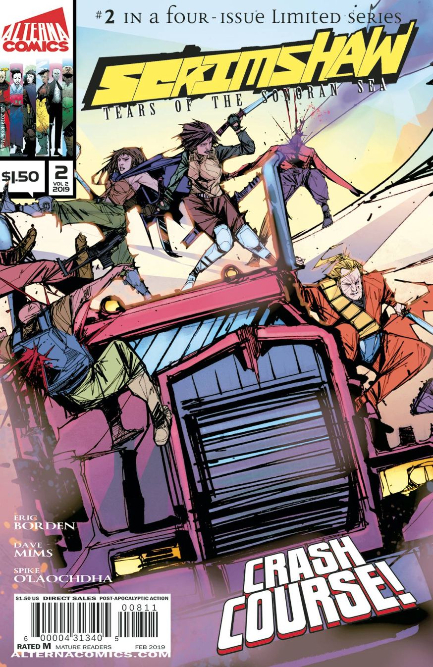 Scrimshaw, Volume 2 #  2 of 4 (Alterna Comics 2019)