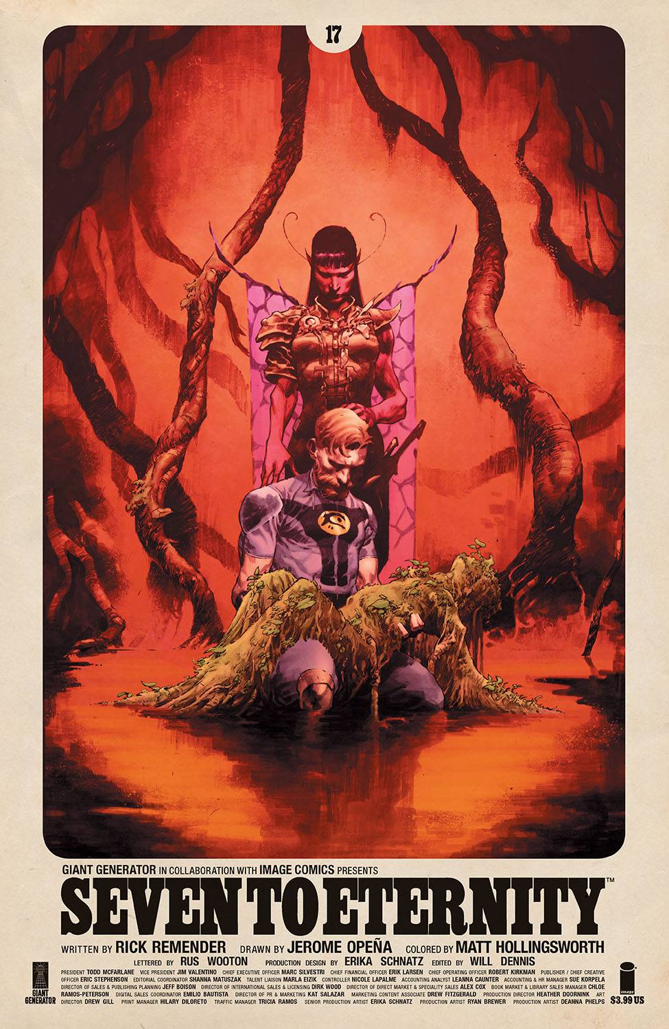 Seven To Eternity # 17 (Image Comics 2021)