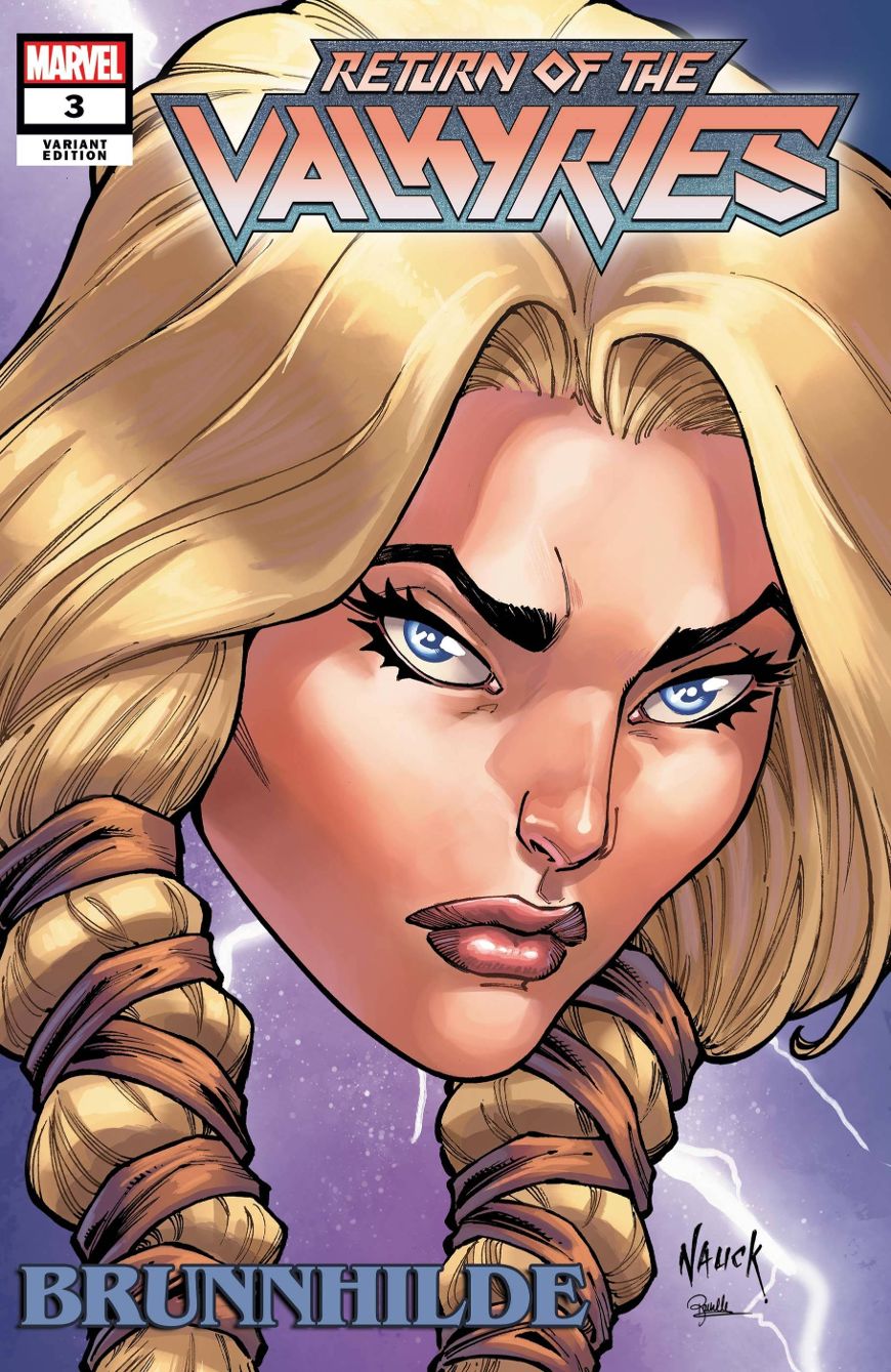 King in Black Return of Valkyries # 2 (Marvel Comics 2020) Headshot Cover