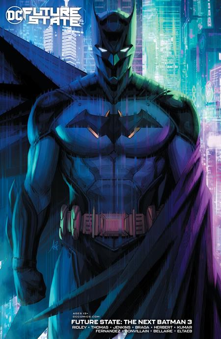 Future State The Next Batman # 3 (DC Comics 2020) Artgerm Cover