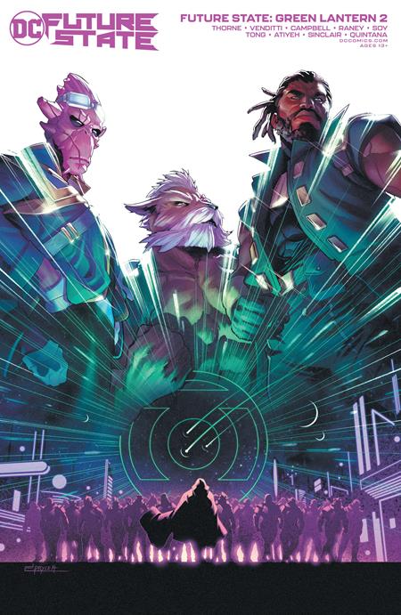 Future State Green Lantern # 2 (DC Comics 2020) Campbell Card Stock Variant