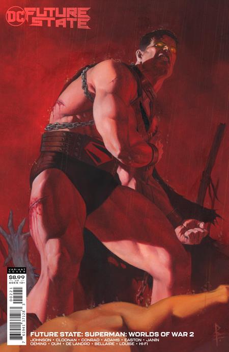 Future State: Superman World's of War #  2 of 2 (DC Comics 2020) Card Stock Variant