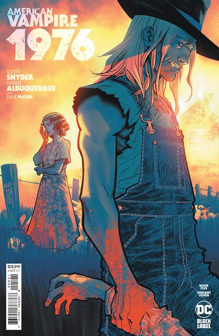 American Vampire 1976  #  5 (DC Comics 2020) Francis Manapul Cover Cover