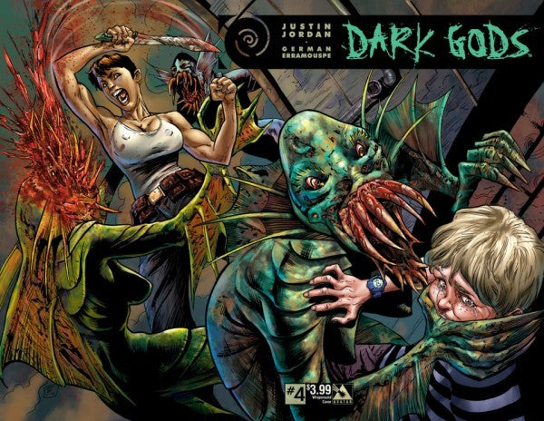 Dark Gods # 4 (Avatar Comics 2014) Wraparound Variant