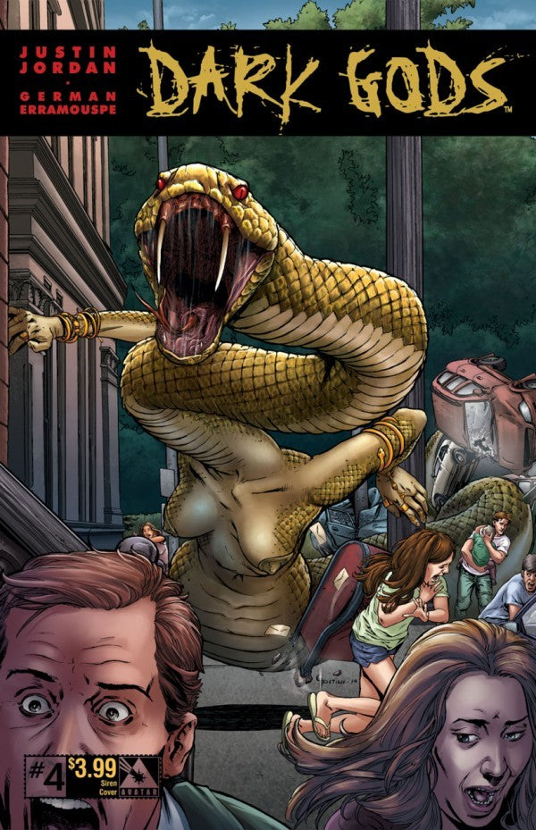Dark Gods # 4 (Avatar Comics 2014) Christian Zanier Siren Variant
