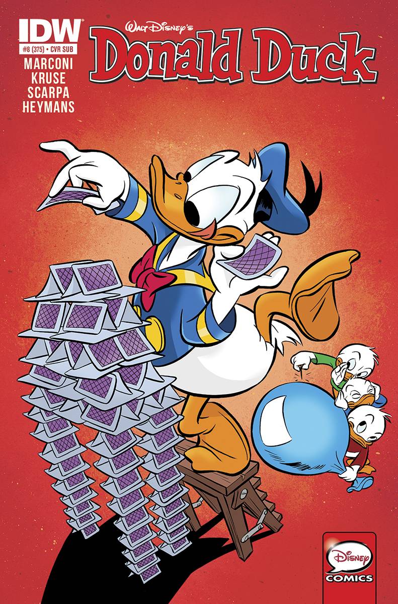 Donald Duck # 8 - Subscription Cover Variant (IDW Comics 2015)