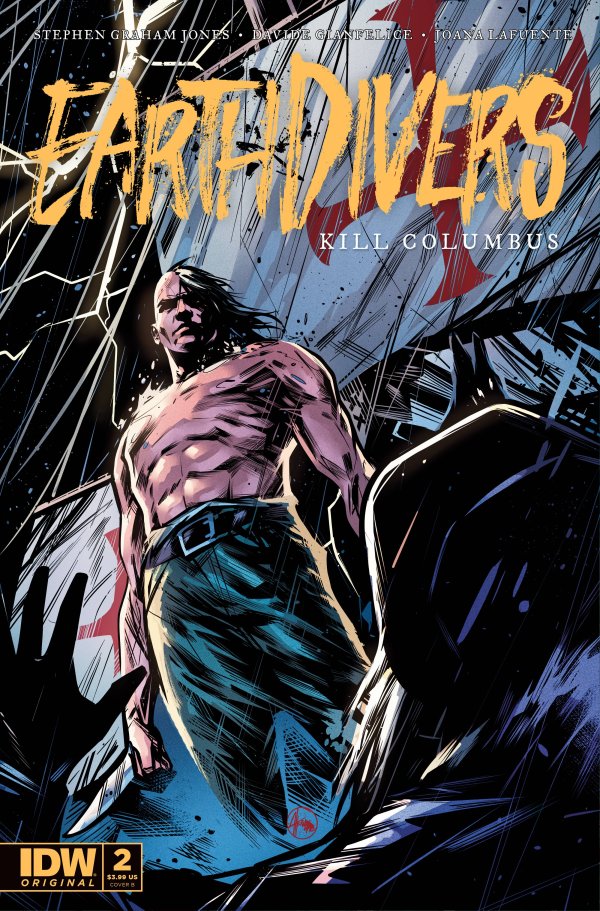 Earthdivers # 2 (IDW Comics 2022) Cover B Ángel Hernández Variant