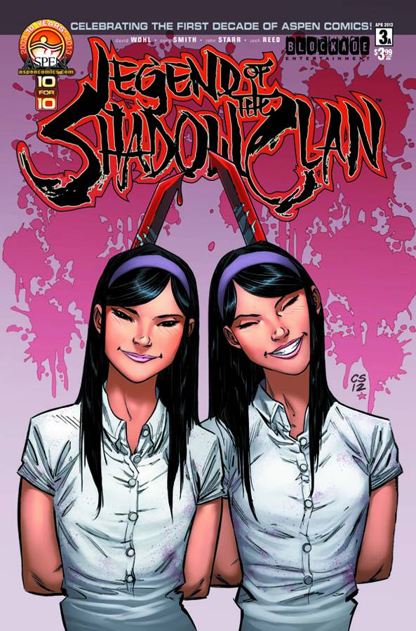 Legend of the Shadow Clan # 3 (Aspen Comics 2013)