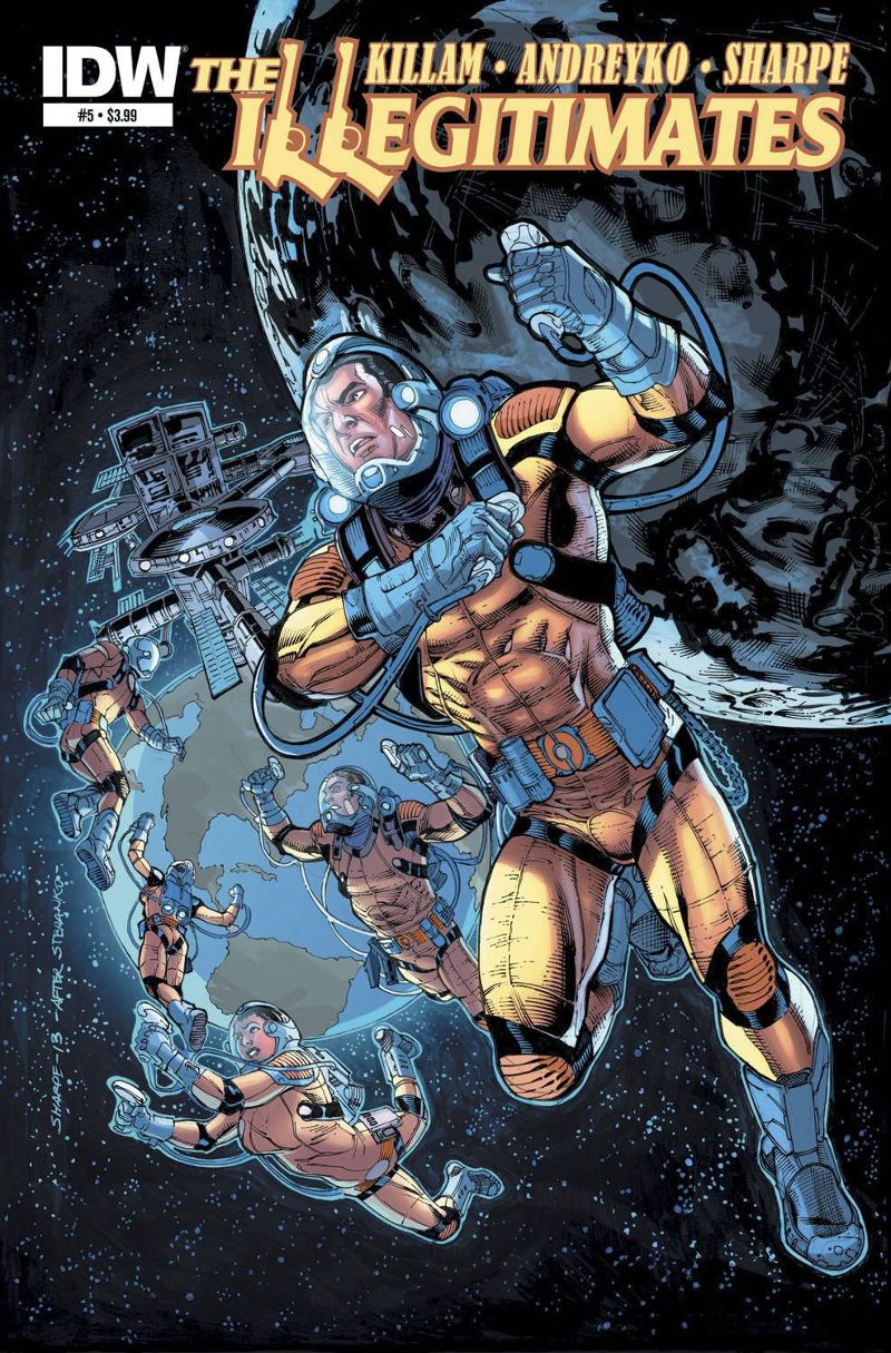 Illegitimates # 5 of 6 (IDW Comics 2014)