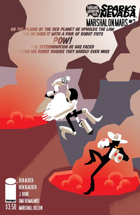 Sparks Nevada Marshal on Mars # 3 (Image Comics 2015)