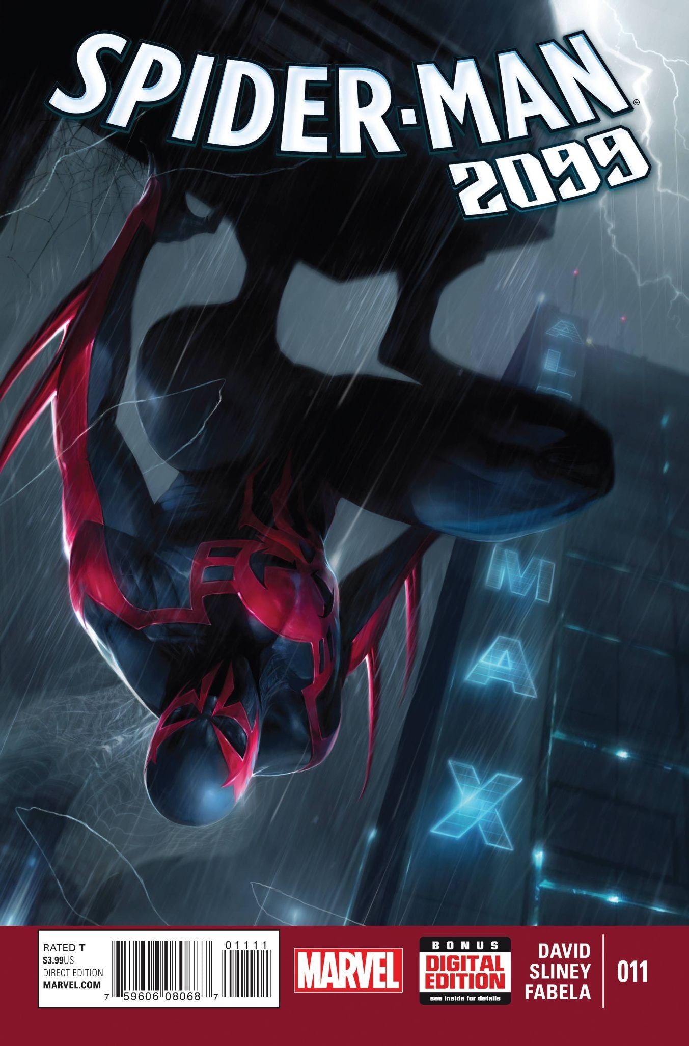 Spider-Man 2099 volume 2 # 11 (Marvel Comics 2015)