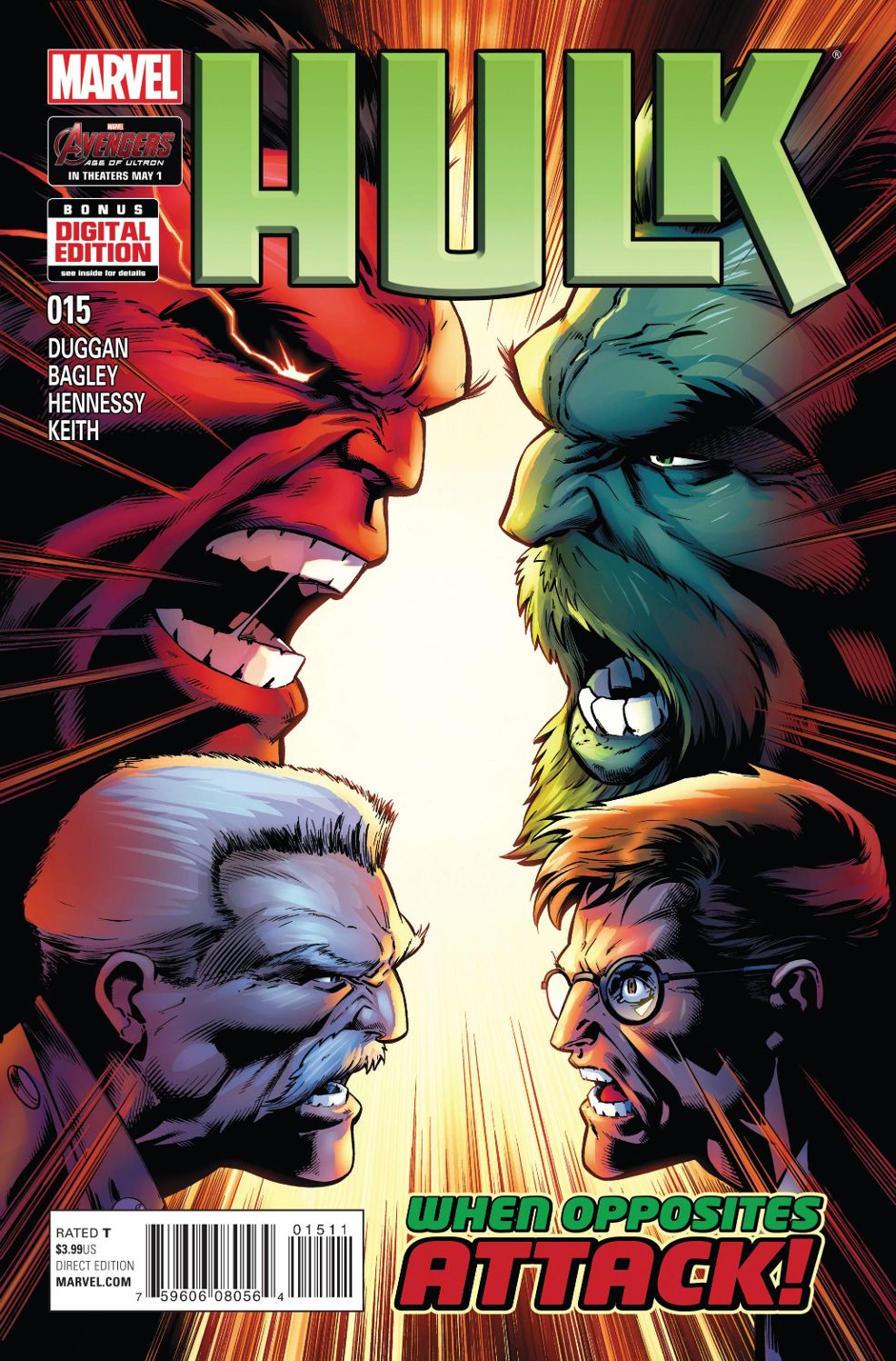 Hulk # 15 (Marvel Comics 2015)