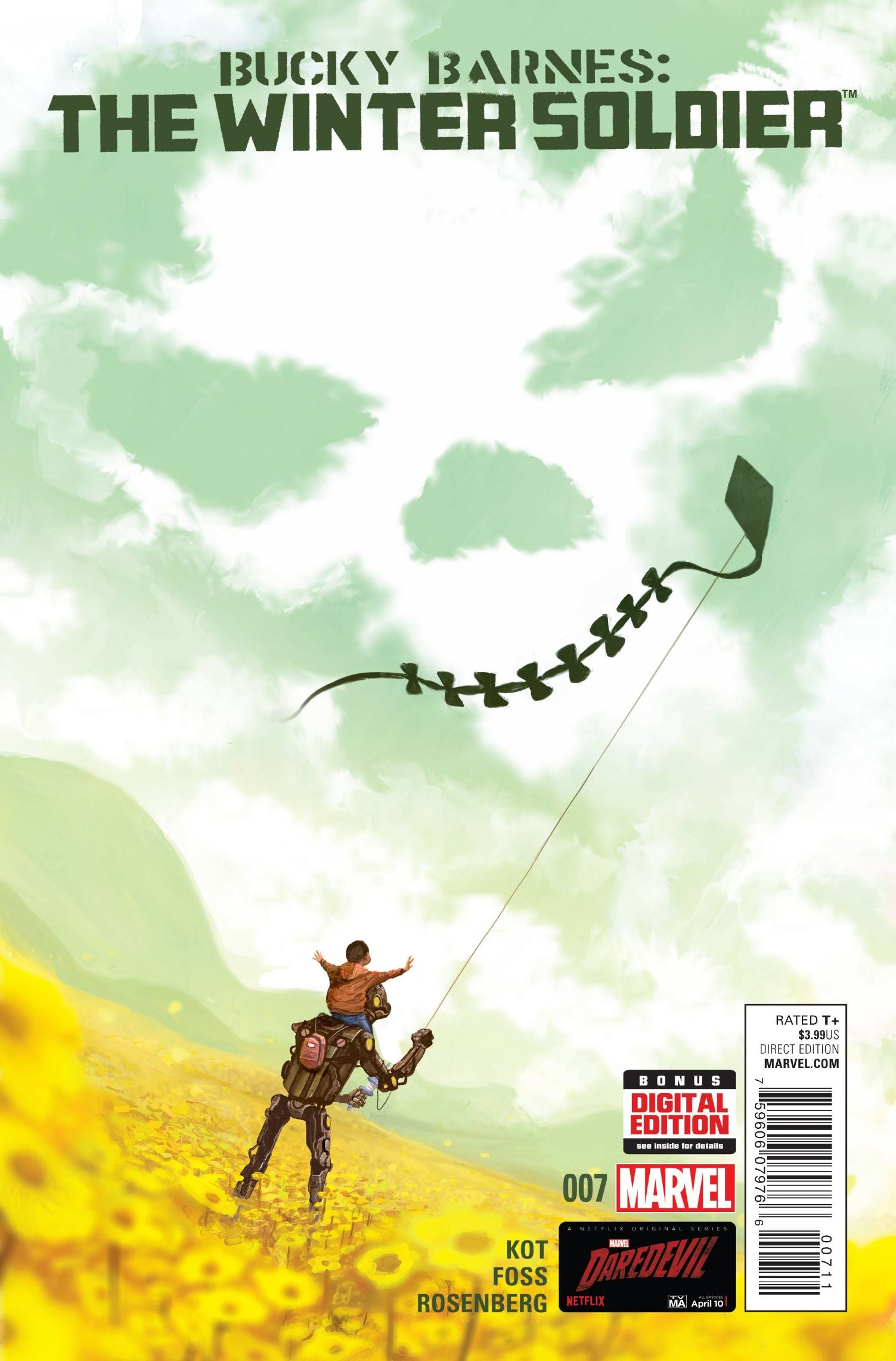 Bucky Barnes Winter Soldier #  7 (Marvel Comics 2015)
