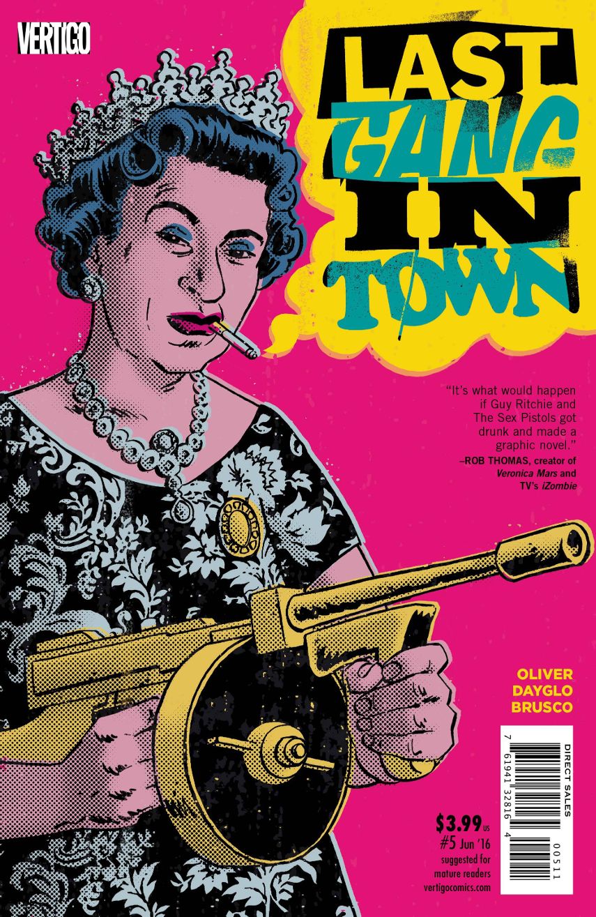 Last Gang in Town # 5 (Vertigo Comics 2016)