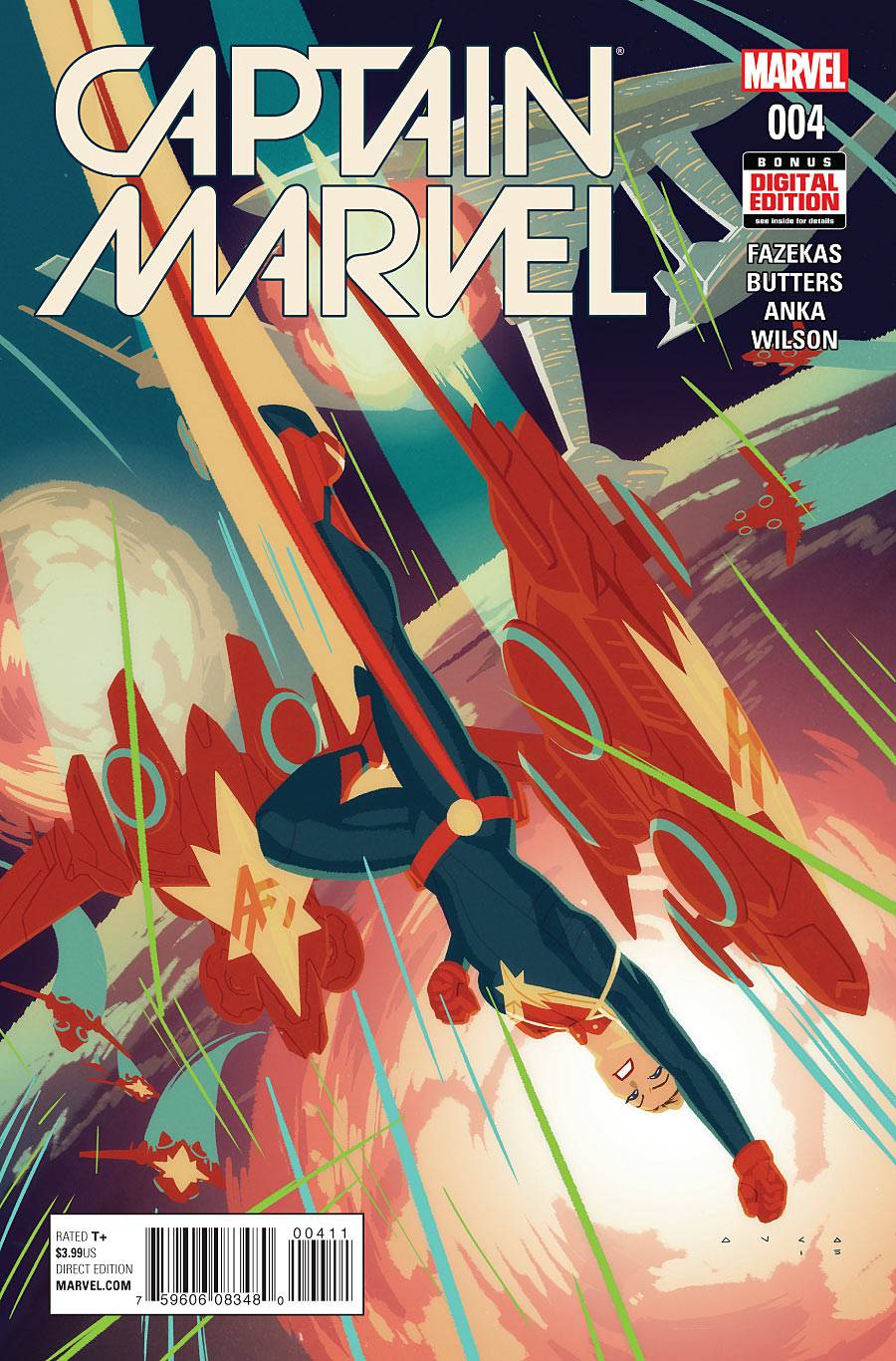 Captain Marvel volume 8 #  4 (Marvel Comics 2016)