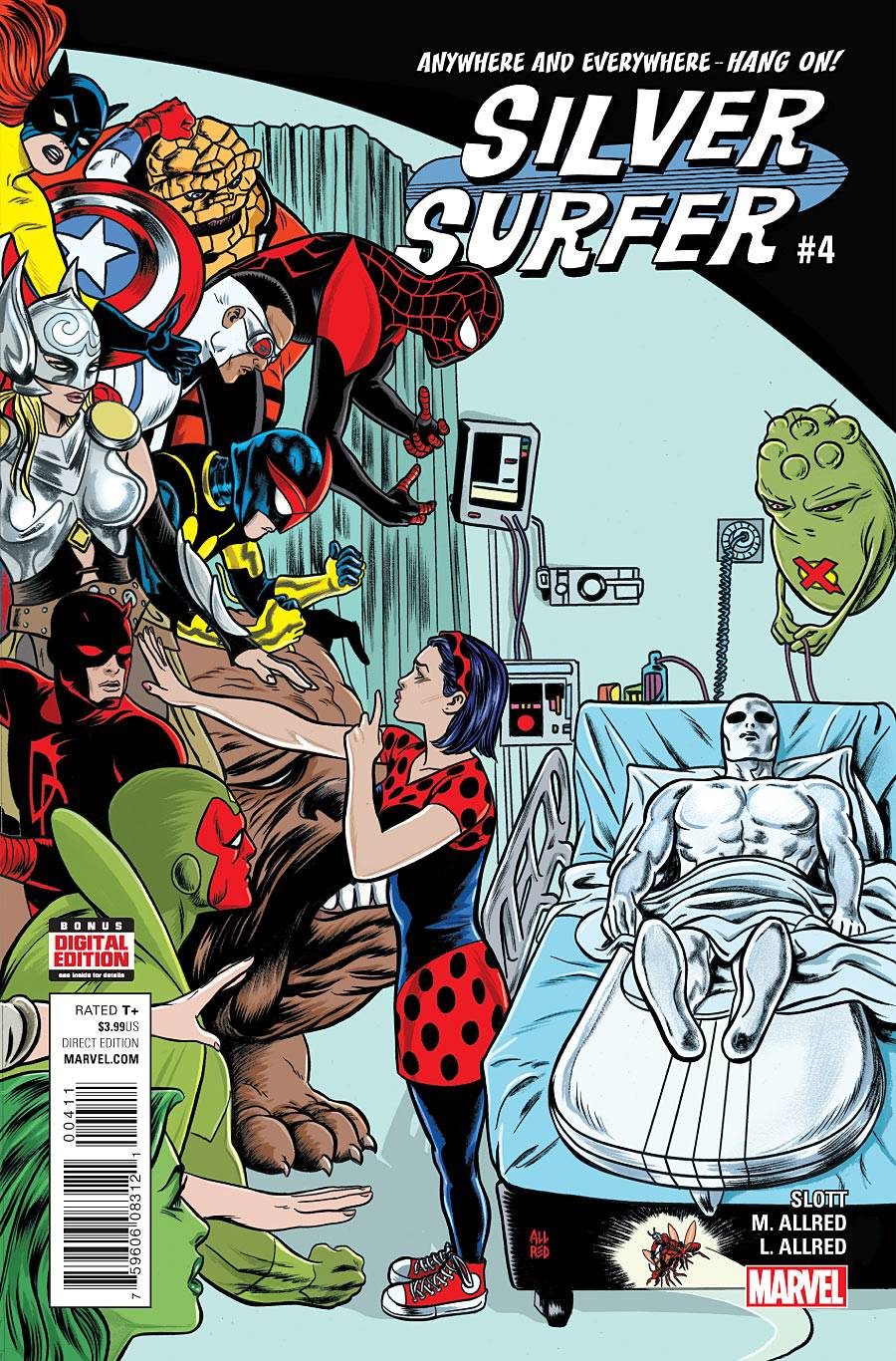 Silver Surfer, volume 7 #  4 (Marvel Comics 2016)