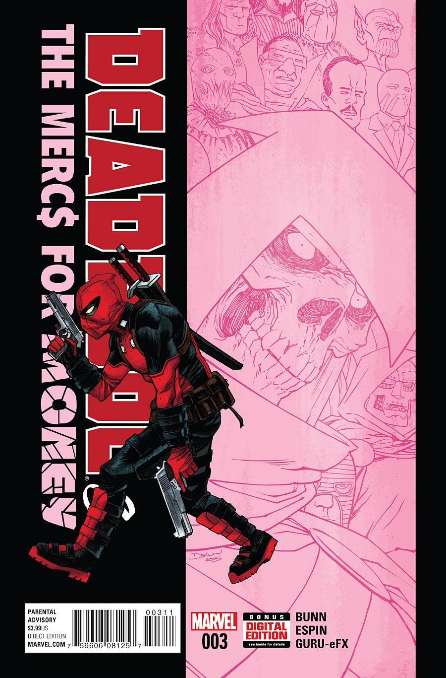 Deadpool Mercs For Money #  3 (of 5) (Marvel Comics 2016)