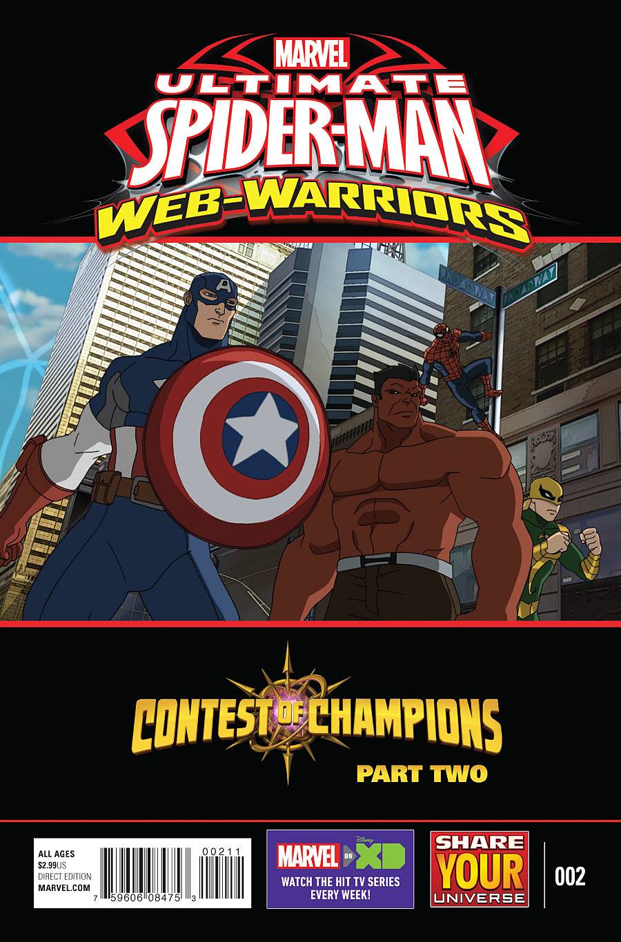 Ultimate Spider-Man: Contest of Champions #  2 (Marvel Comics 2016)
