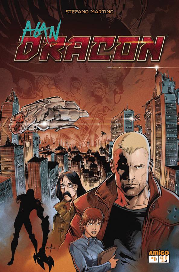 Alan Dracon #  1 of 6 (Amigo Comics 2016)