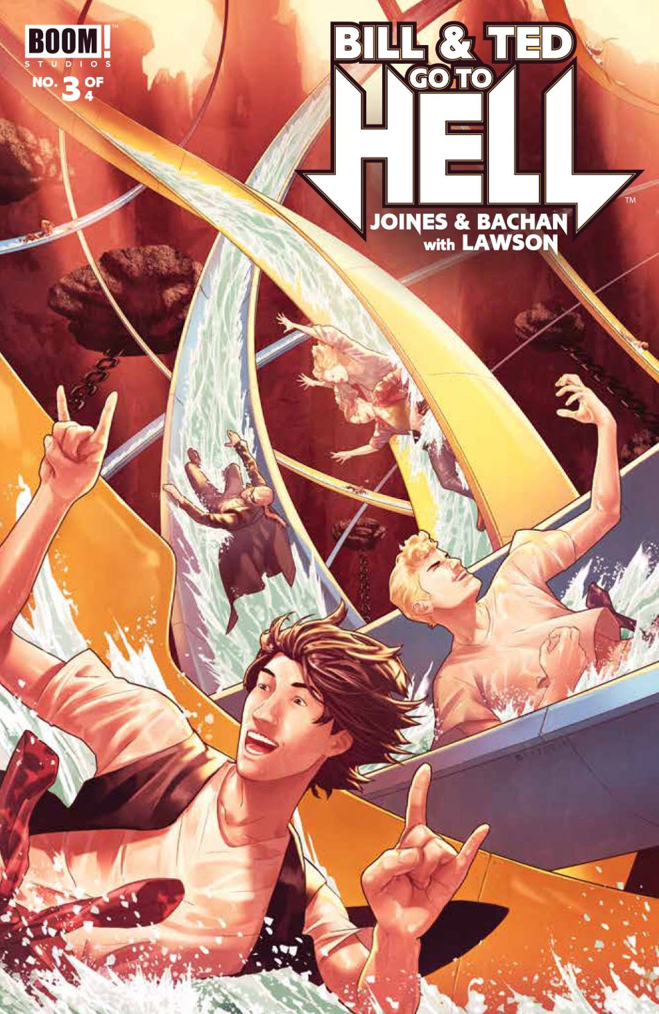 Bill and Ted Go to Hell # 3 of 4 (Boom Comics 2016)