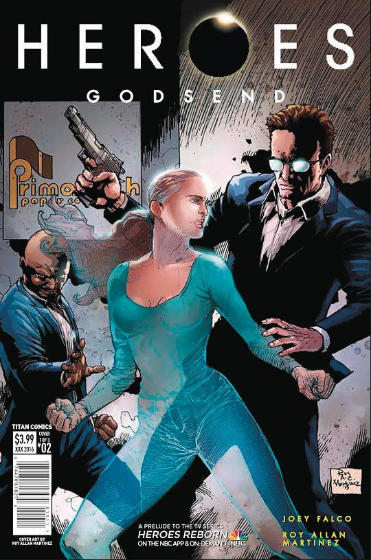 Heroes Godsend #  2 of 5 (Titan Comics 2016)