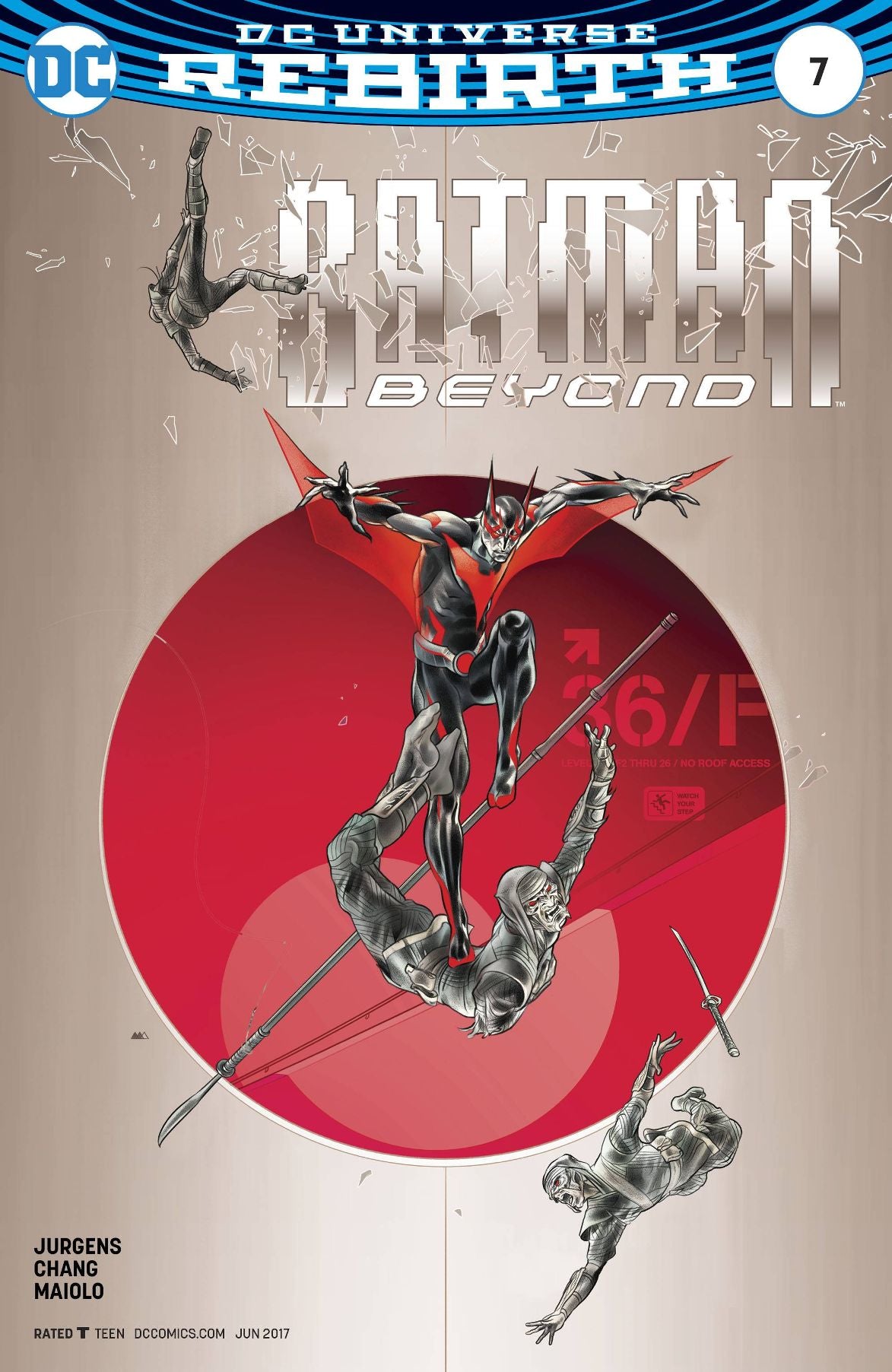 Batman Beyond (2017) #  7 (DC Comics 2017) Martin Ansin Variant Cover