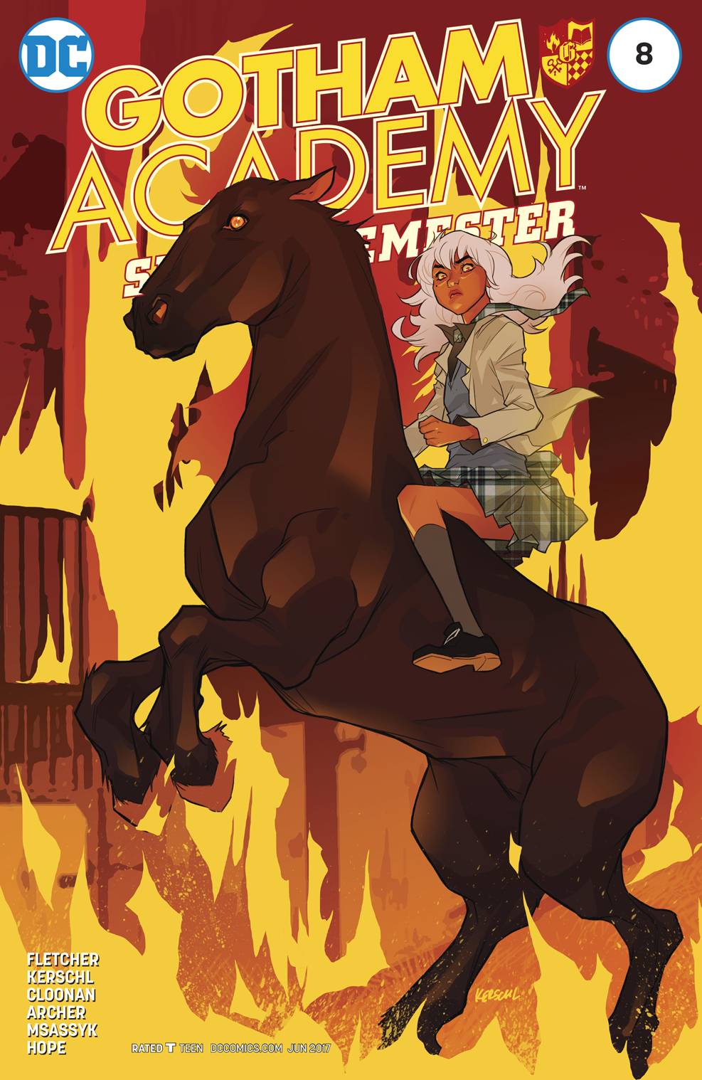 Gotham Academy Second Semester #  8 (DC Comics 2017)
