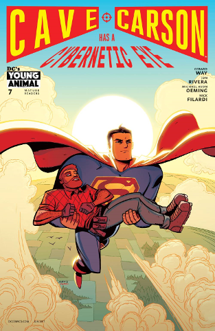 Cave Carson has a Cybernetic Eye #  7 (DC Comics 2017)