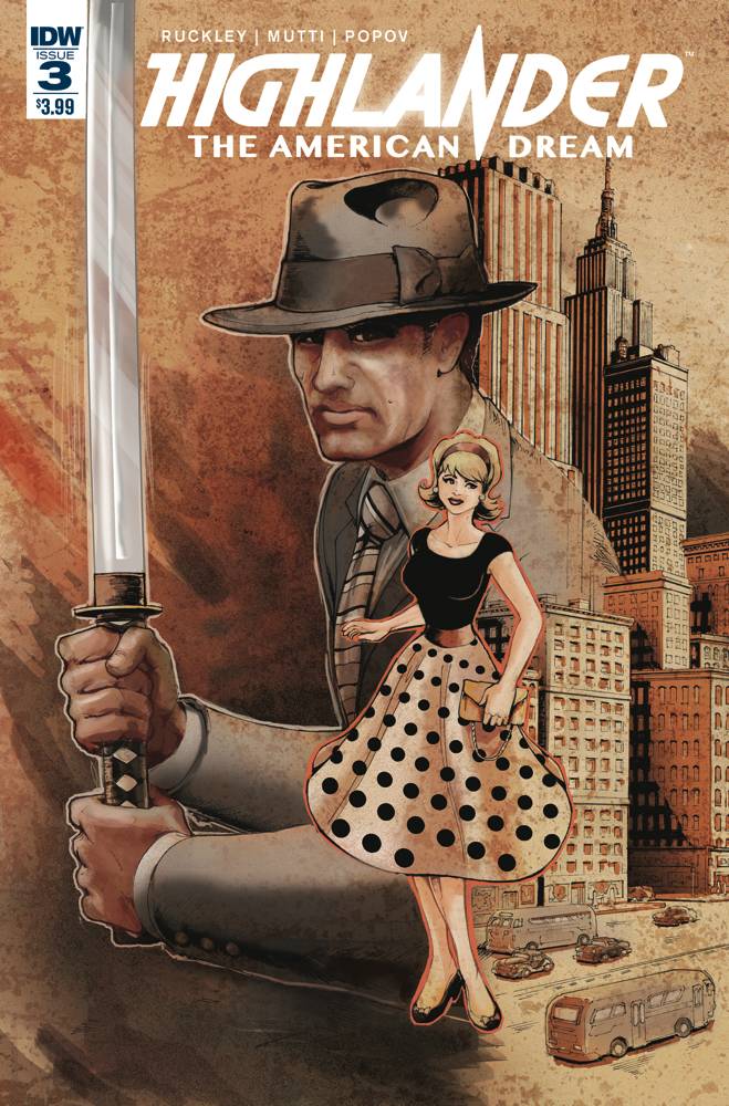 Highlander: The American Dream #  3 of 5 (IDW Publishing 2017)