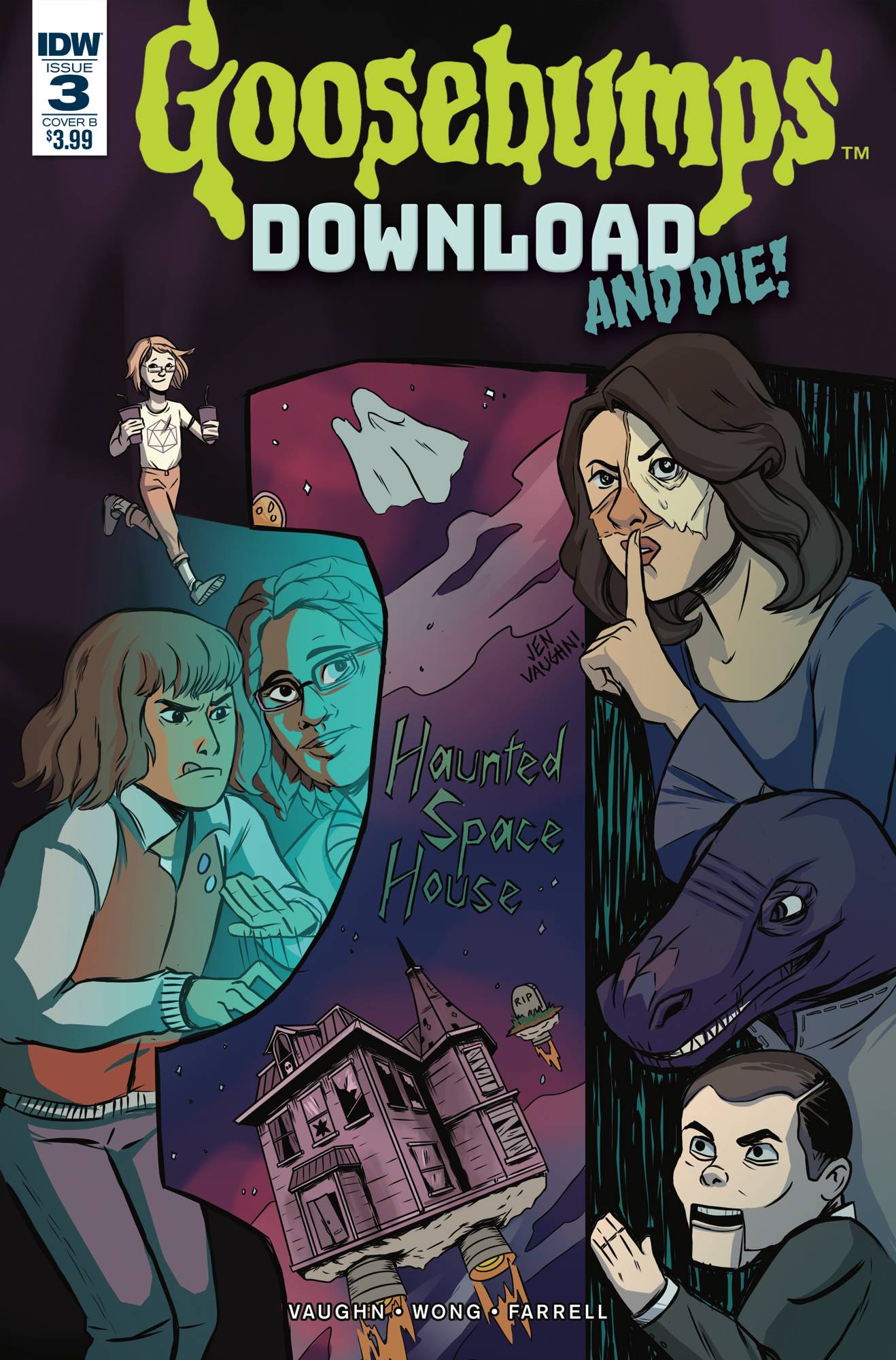 Goosebumps: Download and Die # 3 (IDW Comics 2018)