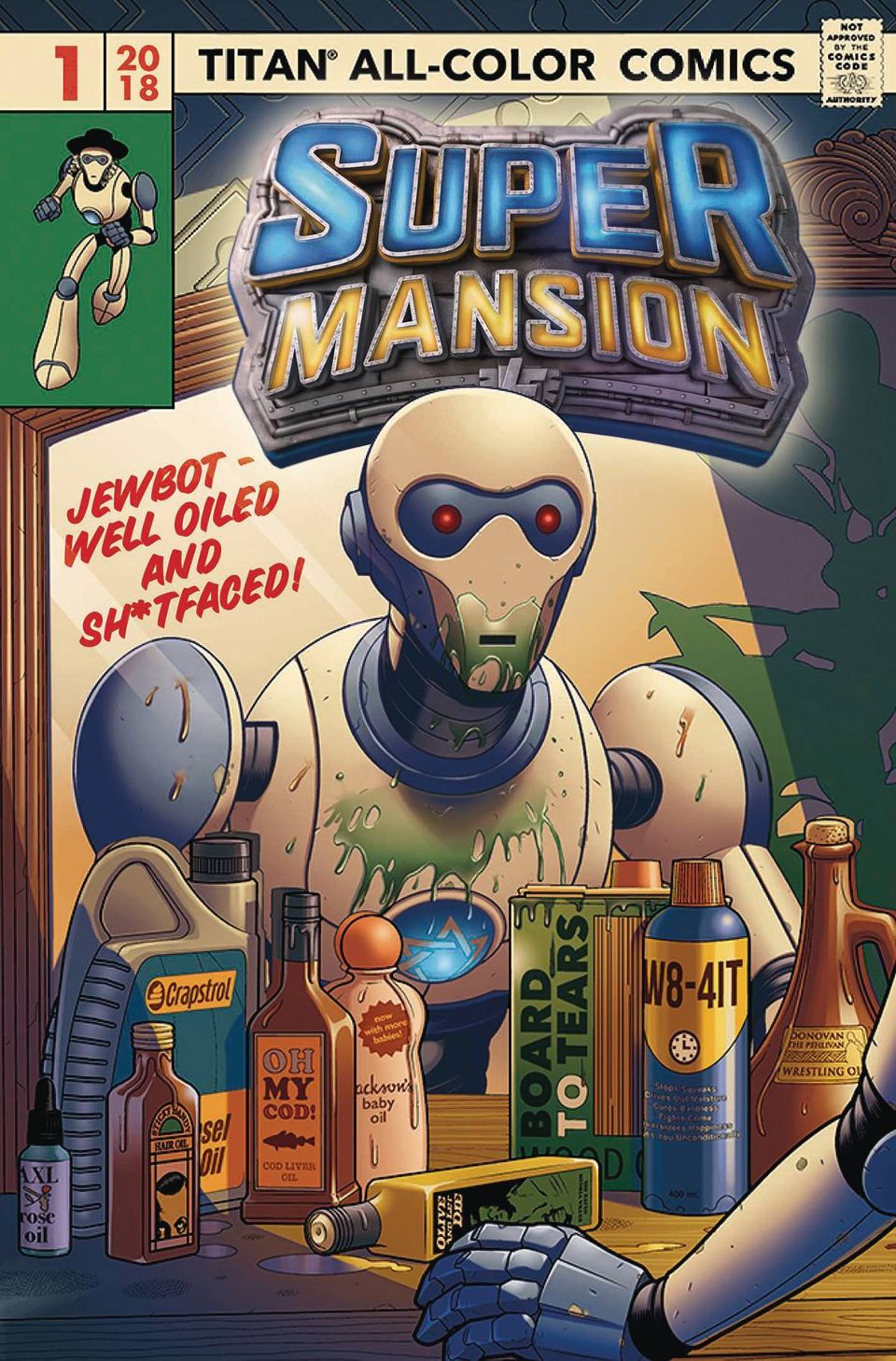 Supermansion #  1 of 2 (Titan Comics 2018)