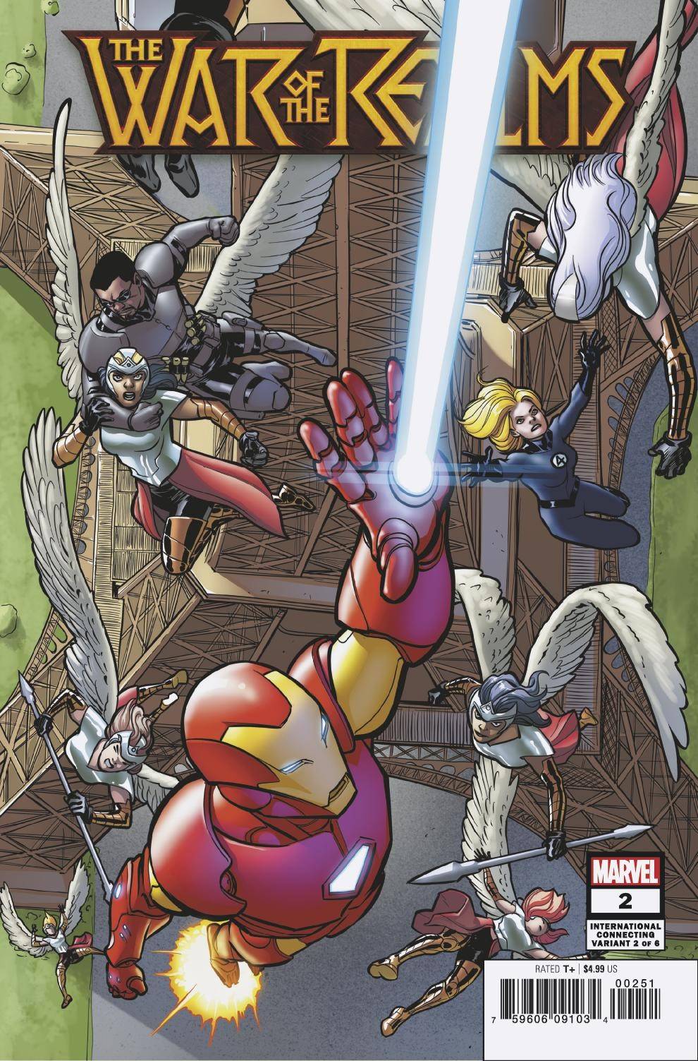 War of Realms #  2 of 6 (Marvel Comics 2019) Lopez International Variant