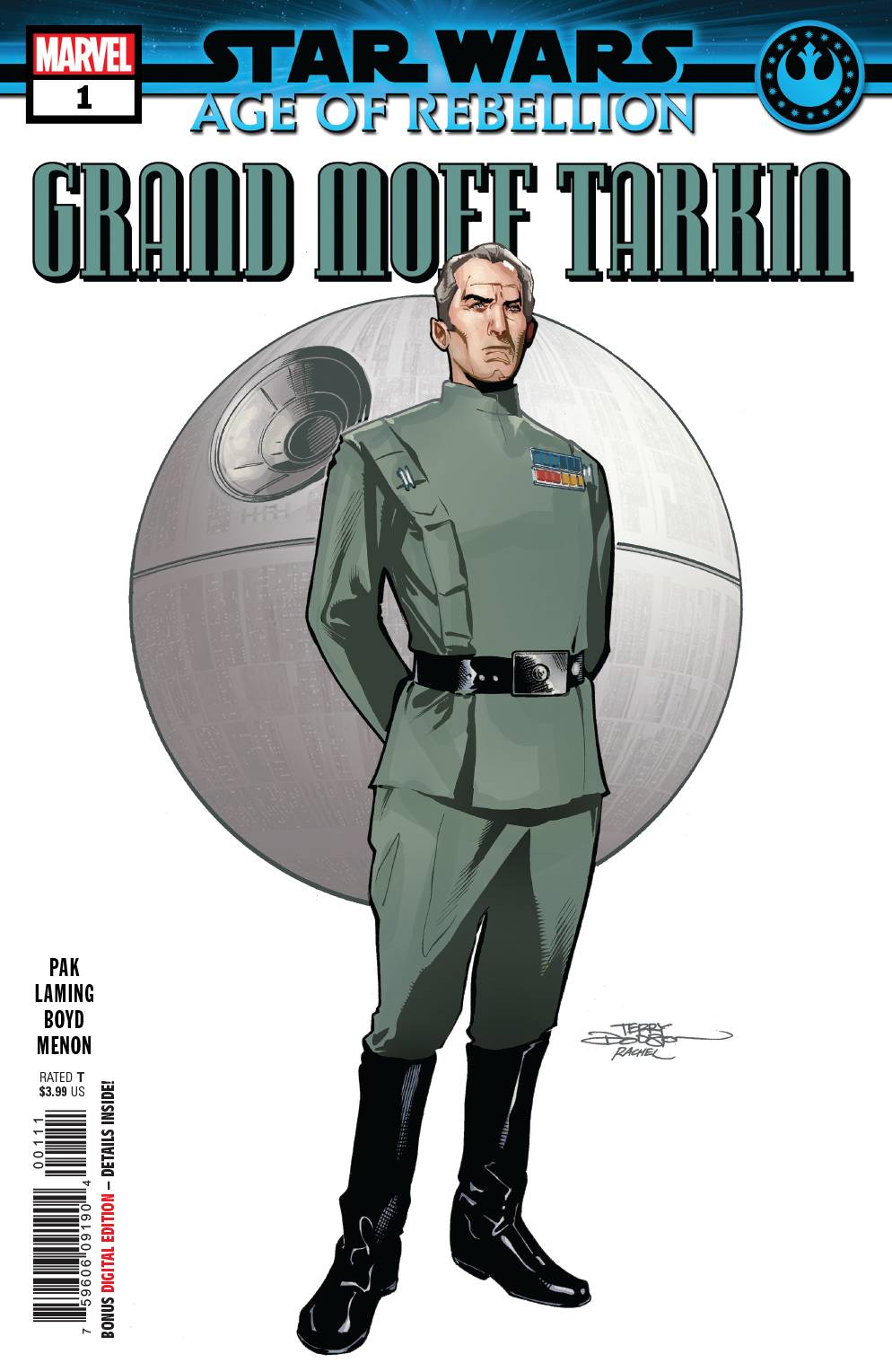 Star Wars: Age Of Rebellion - Grand Moff Tarkin #  1 (Marvel Comics 2019)