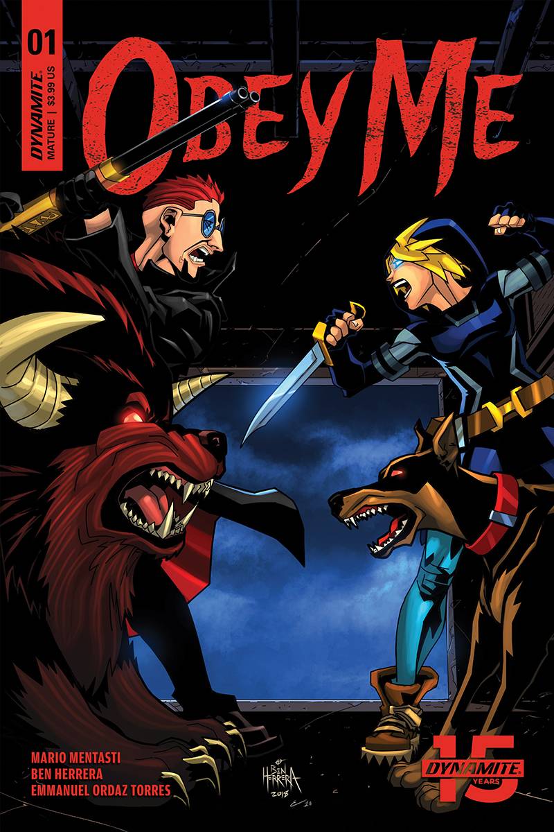 Obey Me #  1 of 5 (Dynamite Comics 2019)