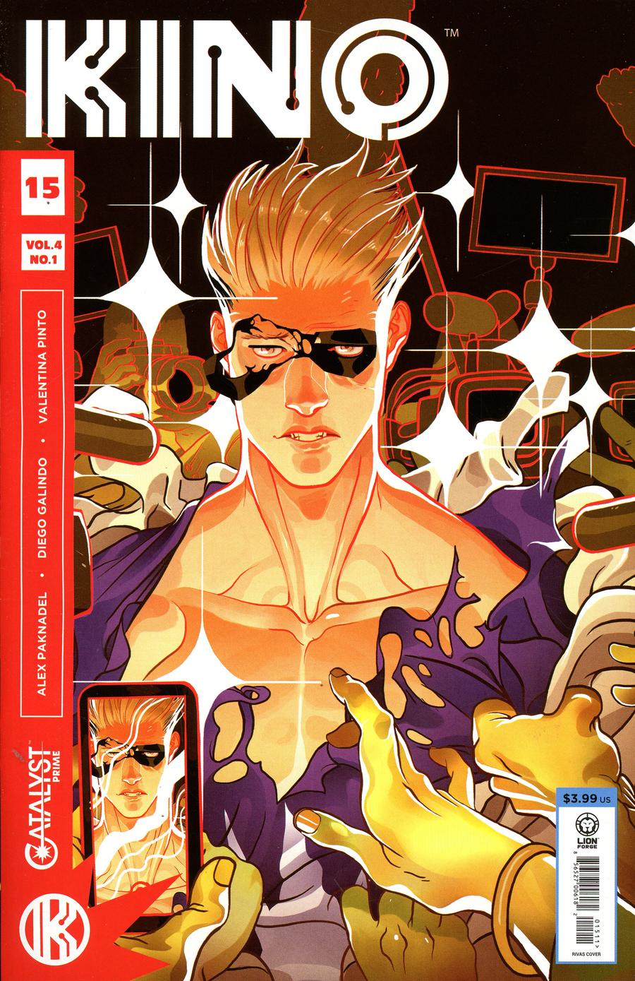 Catalyst Prime: Kino # 15 (Lion Forge Comics 2019)