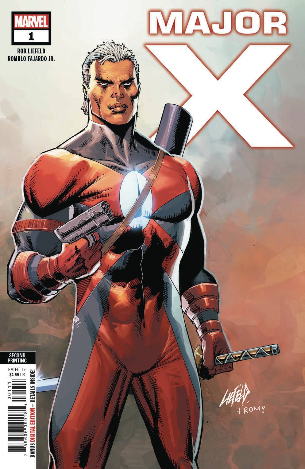 Major X #  1 of 6 (Marvel Comics 2019) Second Printing