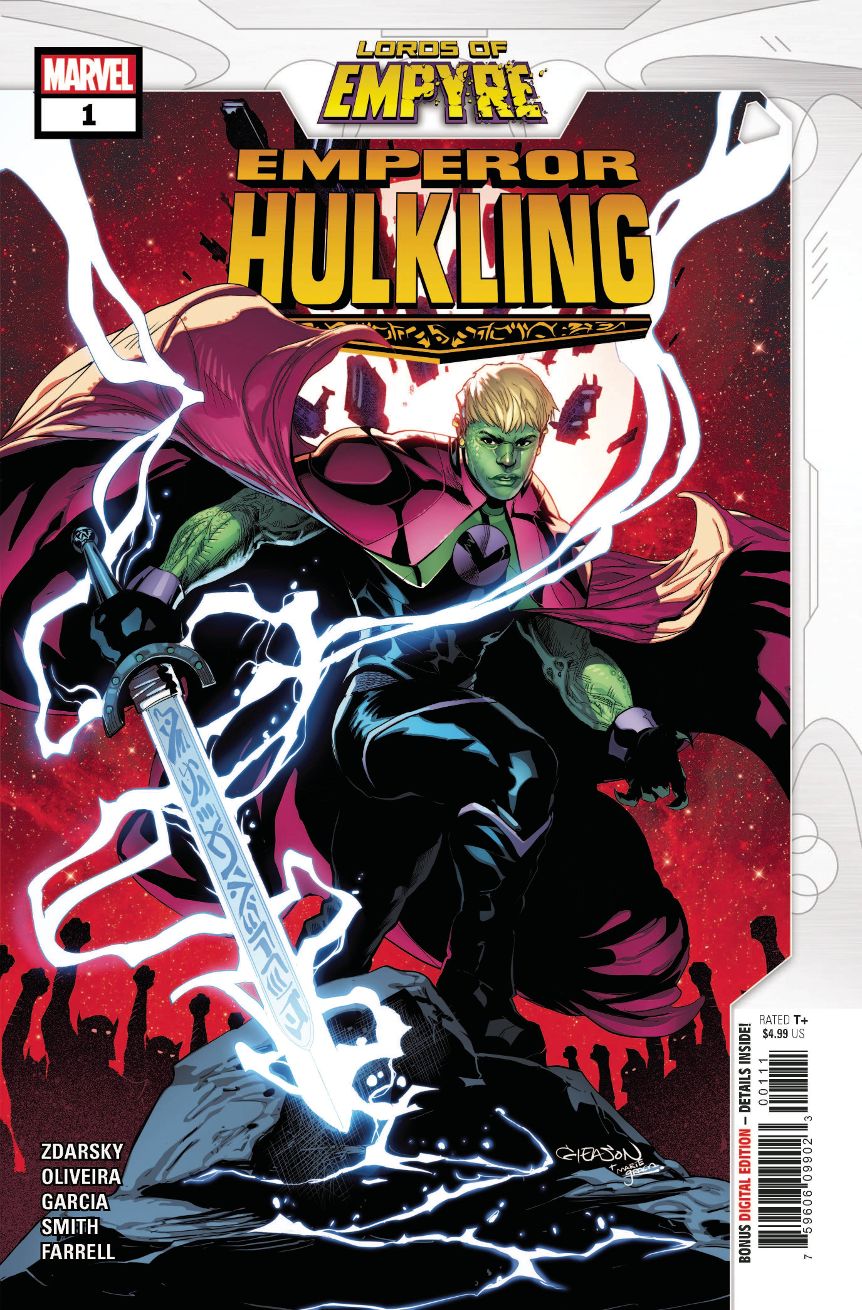 Lords Of Empyre: Emperor Hulkling #  1 (Marvel Comics 2020)