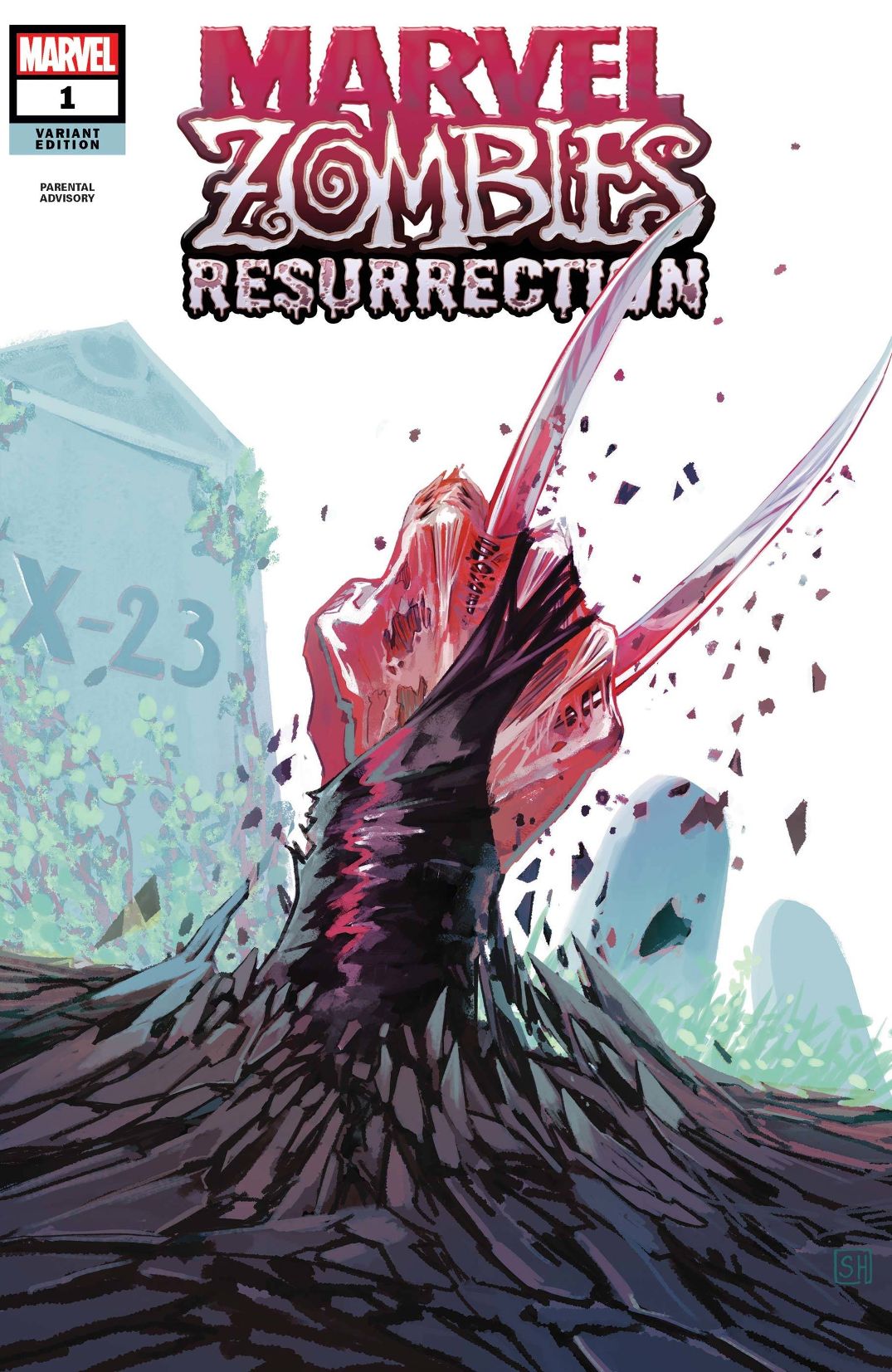 Marvel Zombies Resurrection # 1 (Marvel Comics 2020) Stephanie Hans Cover