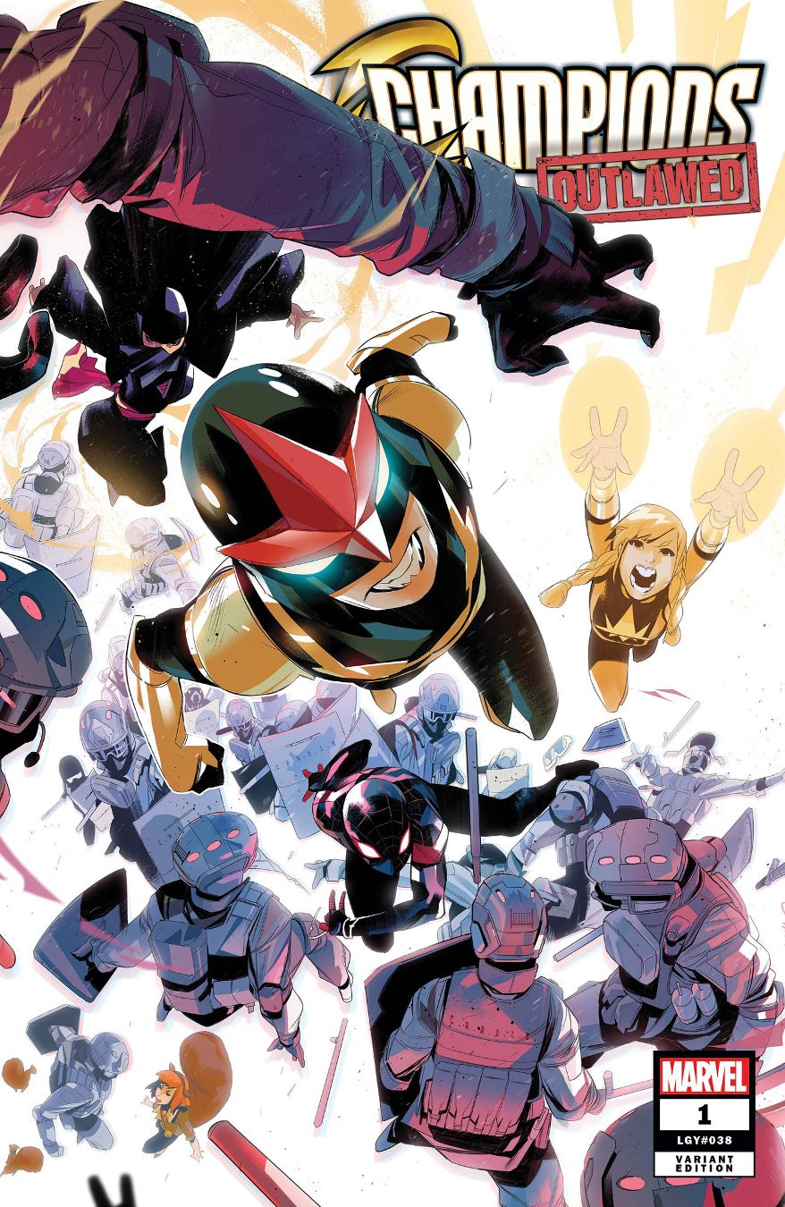 Champions #  1 (Marvel Comics 2020) Simone Di Meo Variant